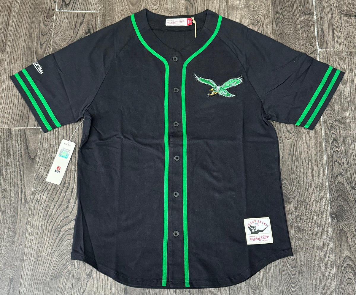 新品 Mitchell & Ness Eagles Mesh Jersey PHILADELPHIA EAGLES MEN'S MITCHELL & NESS ON THE CLOCK MESH