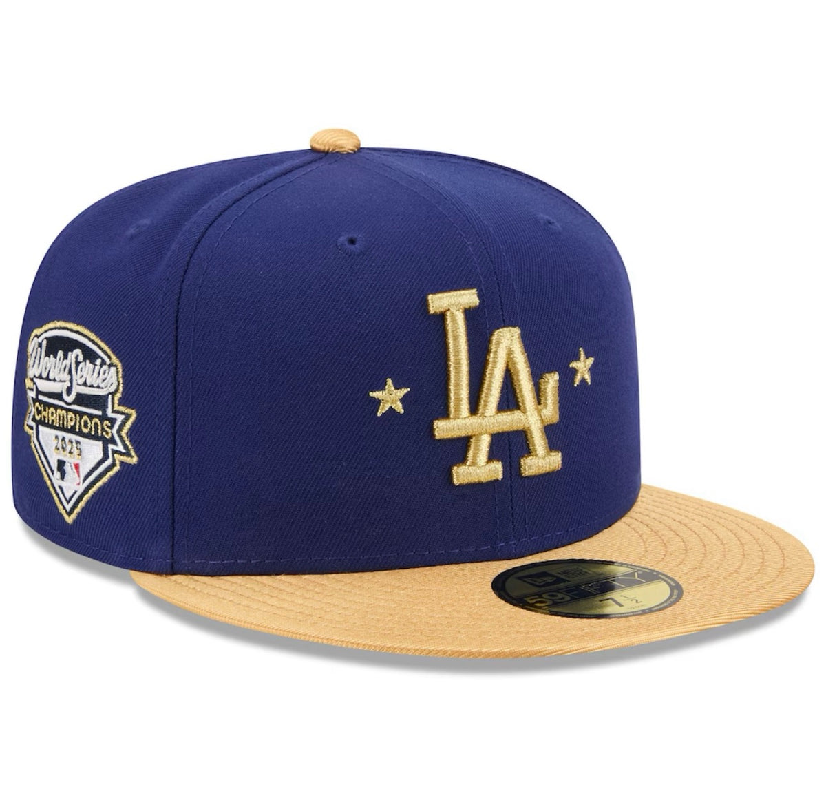 Los Angeles Dodgers Fitted New Era 59FIFTY 2026 Champions Gold Collect
