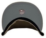 San Francisco Giants Fitted New Era 59FIFTY Camel Cap Hat Grey UV