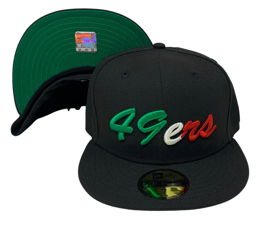 New Era 59FIFTY Mexico Baseball Fitted Hat Black