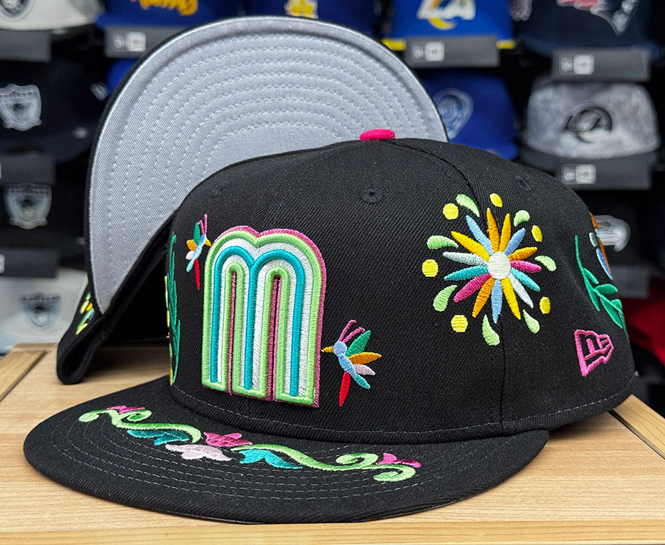 Mexico Fitted New Era 59FIFTY 2026 World Baseball Classics Arte Black