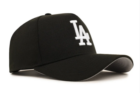 Los Angeles Dodgers Snapback 9FORTY New Era A-Frame Cap Hat Black