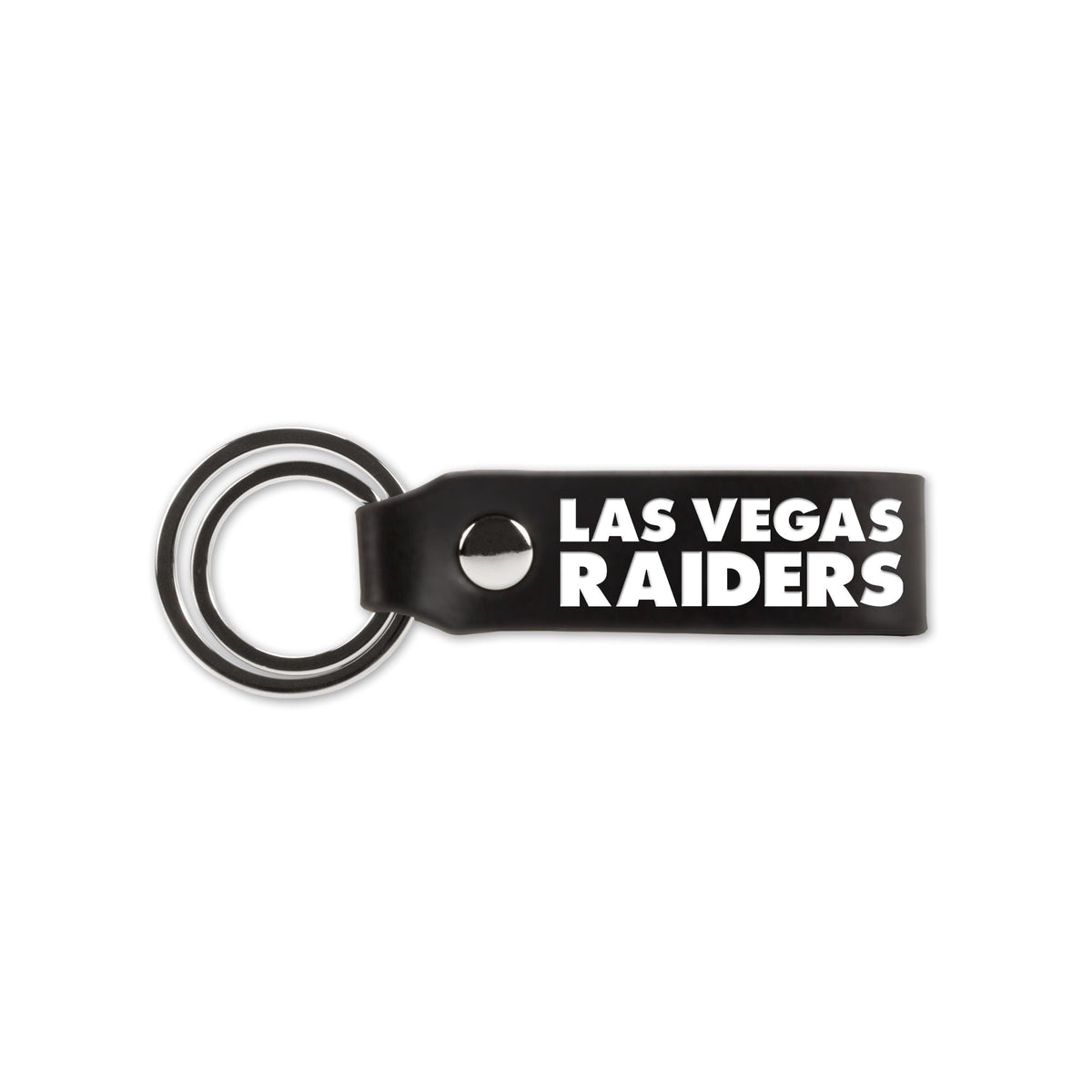 Las Vegas Raiders Key Chain Laser Engraved Silicone Strap Key Ring THE 4TH QUARTER