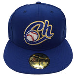 Charros De Jalisco Fitted New Era 59Fifty LMP New Era 59Fifty Blue Hat Cap