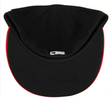 Cincinnati Reds Fitted New Era 59FIFTY Alternate On-Field Black Red Cap Hat