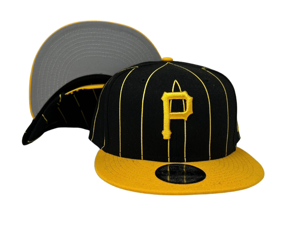 Pittsburgh Pirates New Era Snapback 9Fifty Yellow Black