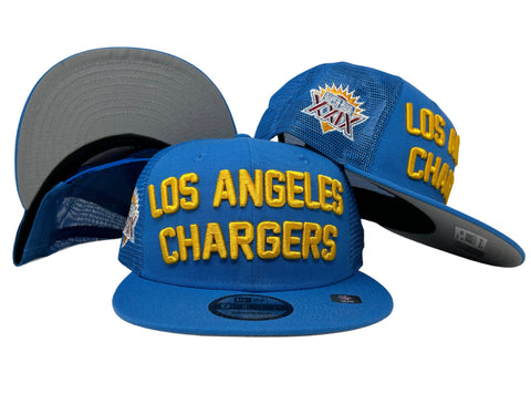 Los Angeles Chargers Snapback New Era 9Fifty Stacked Cap Hat