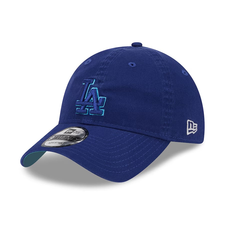 Official Los Angeles Dodgers Blue Hat - Adjustable Velcro Back, 3D Embroidered Logo, One Size Fits Most - View #6