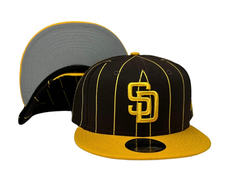 San Diego Padres Snapback New Era 9Fifty Vintage Pinstripe 2 Tone Cap Hat