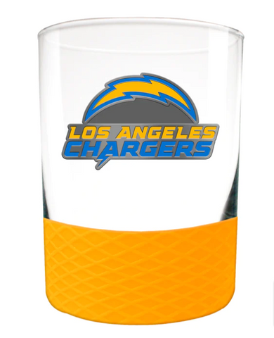 Los Angeles Chargers 14oz. Whiskey Commissioner Rocks Glass