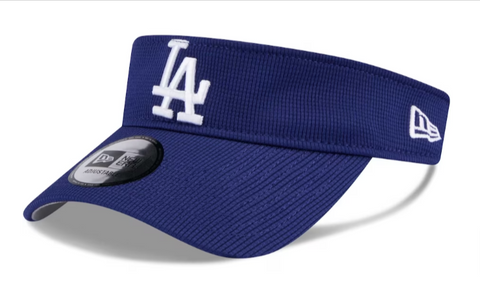 Los Angeles Dodgers Visor New Era Game Day Hat Blue