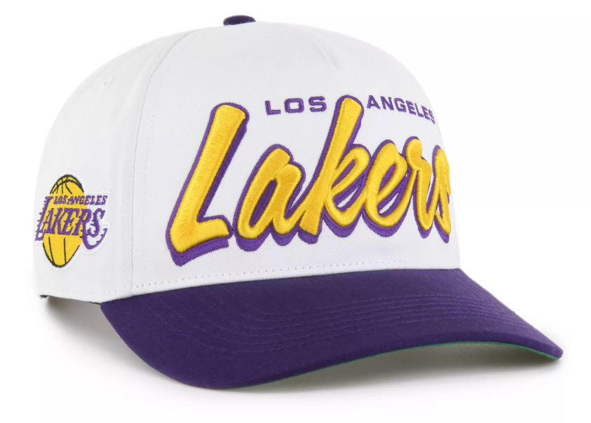 BLAZE 1999 激レア キャップ share spirit kmrii Los Angeles Lakers Snapback Adjustable '47 Brand Drop Shadow Hitch Cap