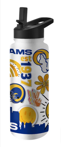 Los Angeles Rams 34oz Native Quencher Bottle
