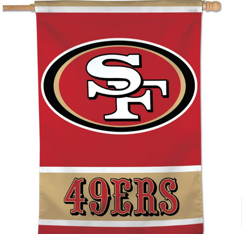 San Francisco 49ers 28" x 40" Vertical Flag