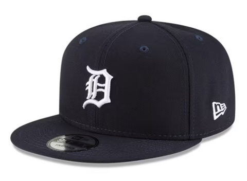 Detroit Tigers Snapback New Era 9Fifty Basic White Logo Navy Cap Hat