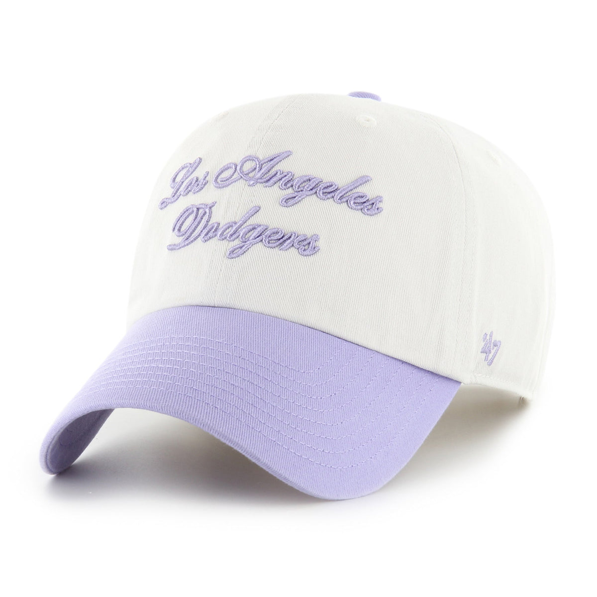 Dodgers キャップ Los Angeles Dodgers Strapback '47 Brand Clean Up Adjustable Cap Hat Sa
