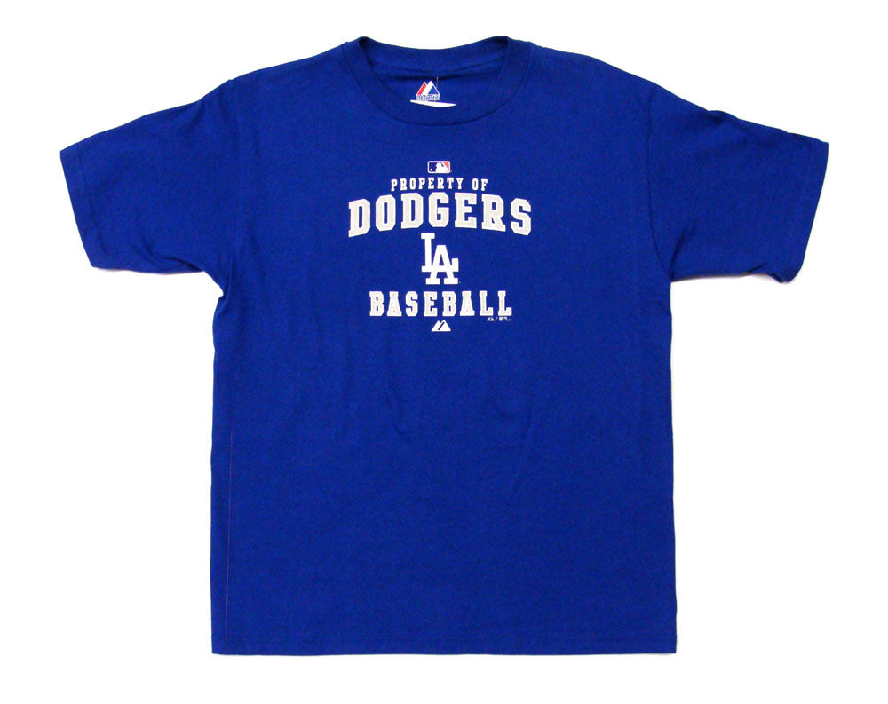 Los Angeles Dodgers Youth T-Shirt Majestic Property Of T-Shirt