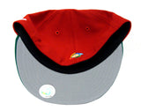 Mexico Fitted New Era World Baseball Classics Original "m" Logo Cap Hat Red Green Side Flag - THE 4TH QUARTER