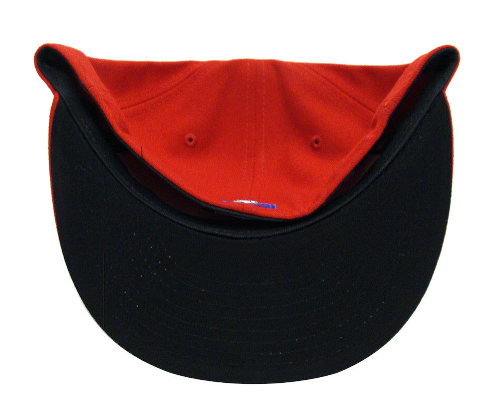 Black And Red Mexico New Era Fitted Hat – BeisbolMXShop