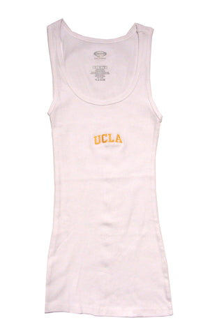 UCLA Bruins Women's Ladies T-Shirt Tank White - THE 4TH QUARTER