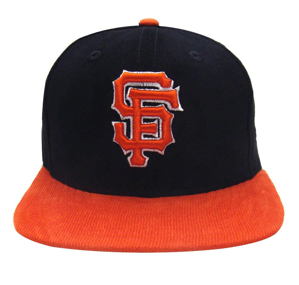 San Francisco Giants New Era Cord Classic Snapback Cap Hat Black Orang –  THE 4TH QUARTER