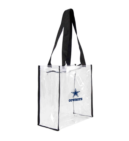 Dallas Cowboys Clear Square Stadium Tote Bag - THE 4TH QUARTER