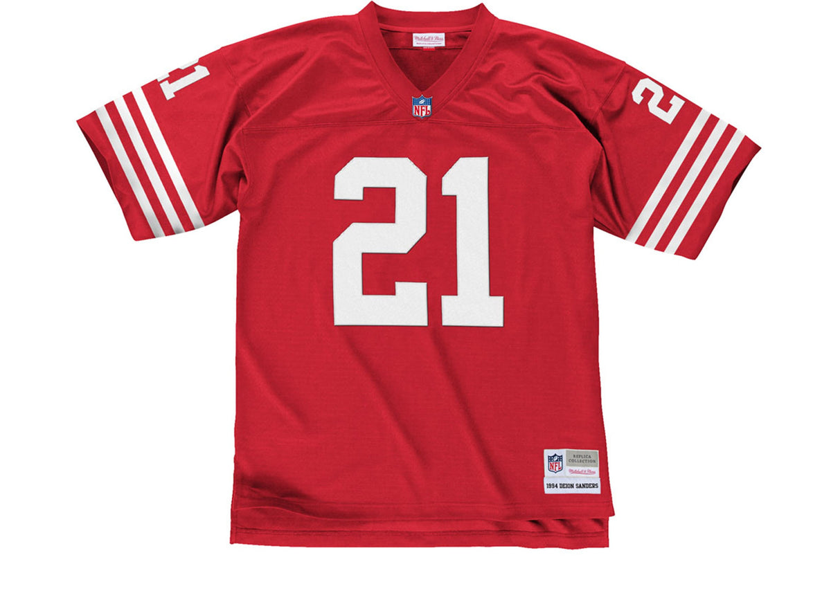 ウェア Mitchell&Ness D.SANDERS 49ERS Jersey mens-mitchell-and-ness-deion-
