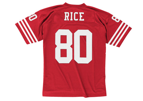 San Francisco 49ers Men's Mitchell & Ness #80 Jerry Rice 1990 Replica Jersey - THE 4TH QUARTER