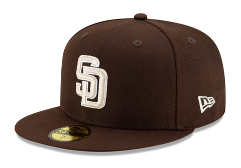 San Diego Padres Fitted New Era 59FIFTY 2020 Alternate Brown Cap Hat