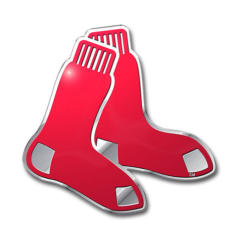 Boston Red Sox Color Auto Emblem - THE 4TH QUARTER