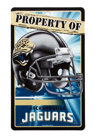Jacksonville Jaguars Bar and Home Decor Property of Sign - THE 4TH QUARTER
