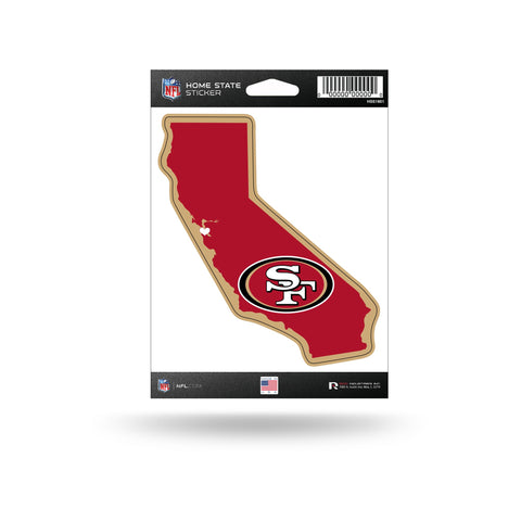 San Francisco 49ers Decal Home State Sticker