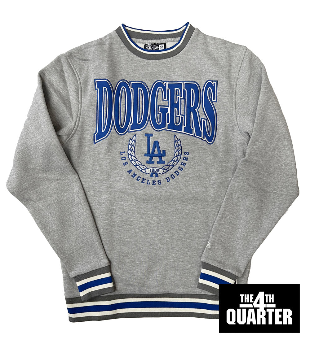 New Era Hoodie - Los Angeles Dodgers - Grey Melange