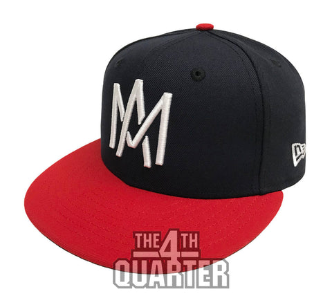 Aguilas de Mexicali Fitted LMP New Era 59Fifty Navy Red Hat Cap