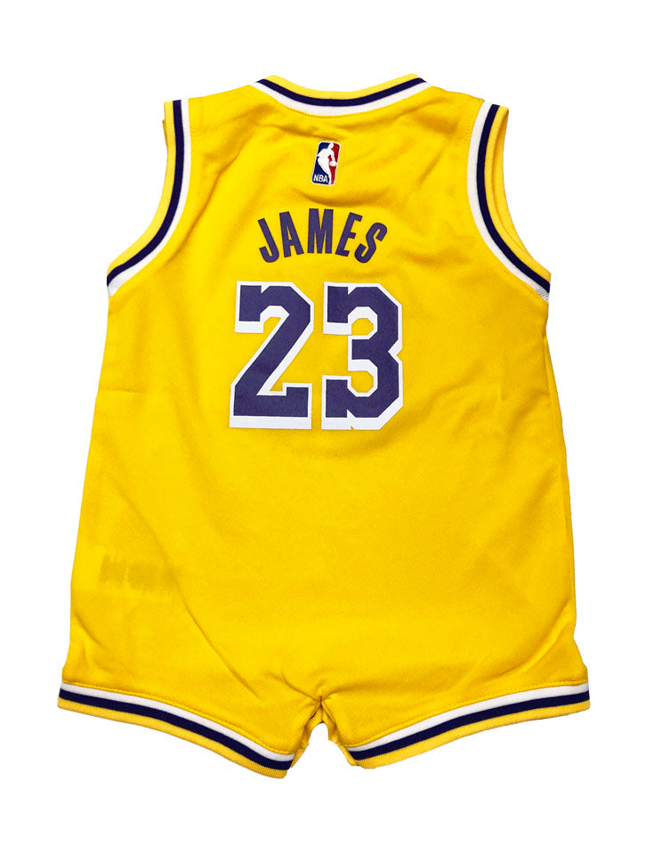 Angeles Lakers Basketball Lakers Baby Romper Lakers Jersey Infant