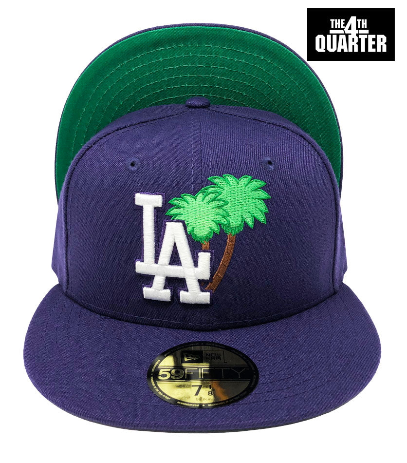 purple dodgers hat