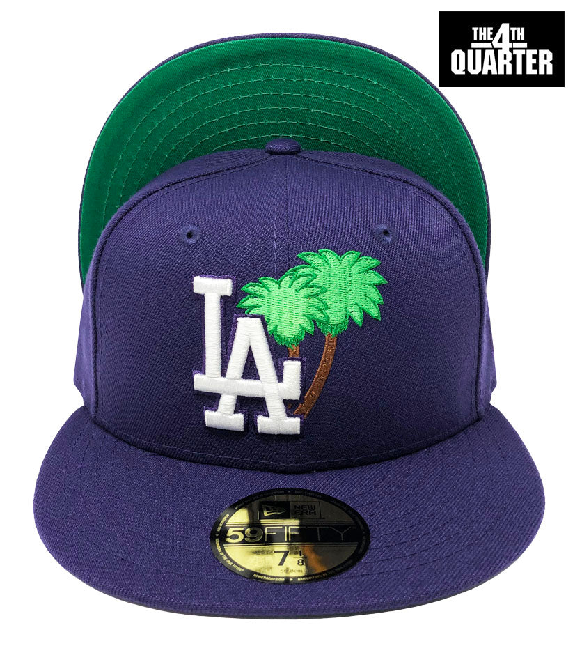 purple la hat