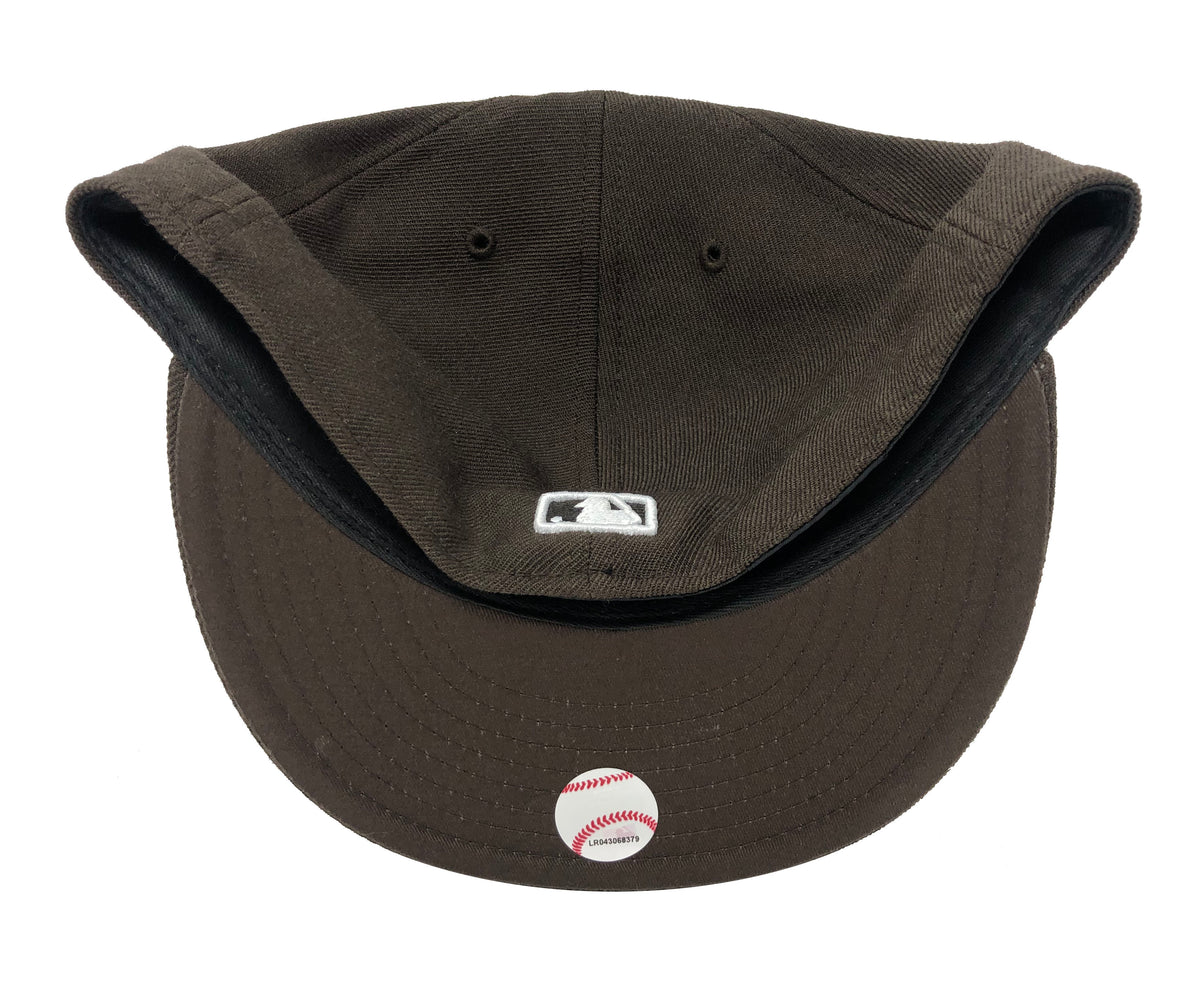 New Era Side Patch 9FIFTY New York Yankees Men Caps Brown in Size:S/M