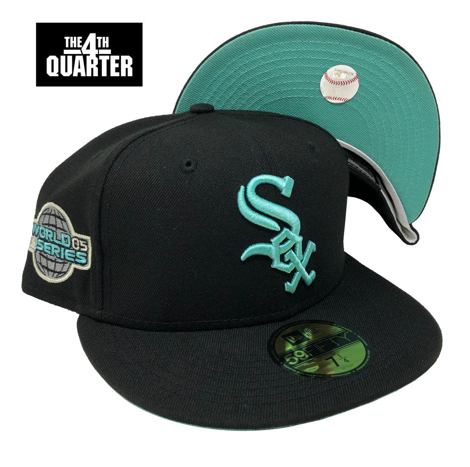 Chicago White Sox Fitted New Era 59Fifty 2005 World Series Black Cap H –  THE 4TH QUARTER
