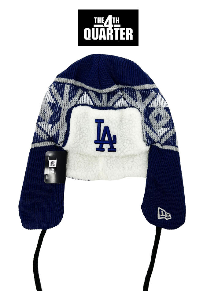 Los Angeles Dodgers Beanie New Era Knit Trapper Hat – THE 4TH QUARTER