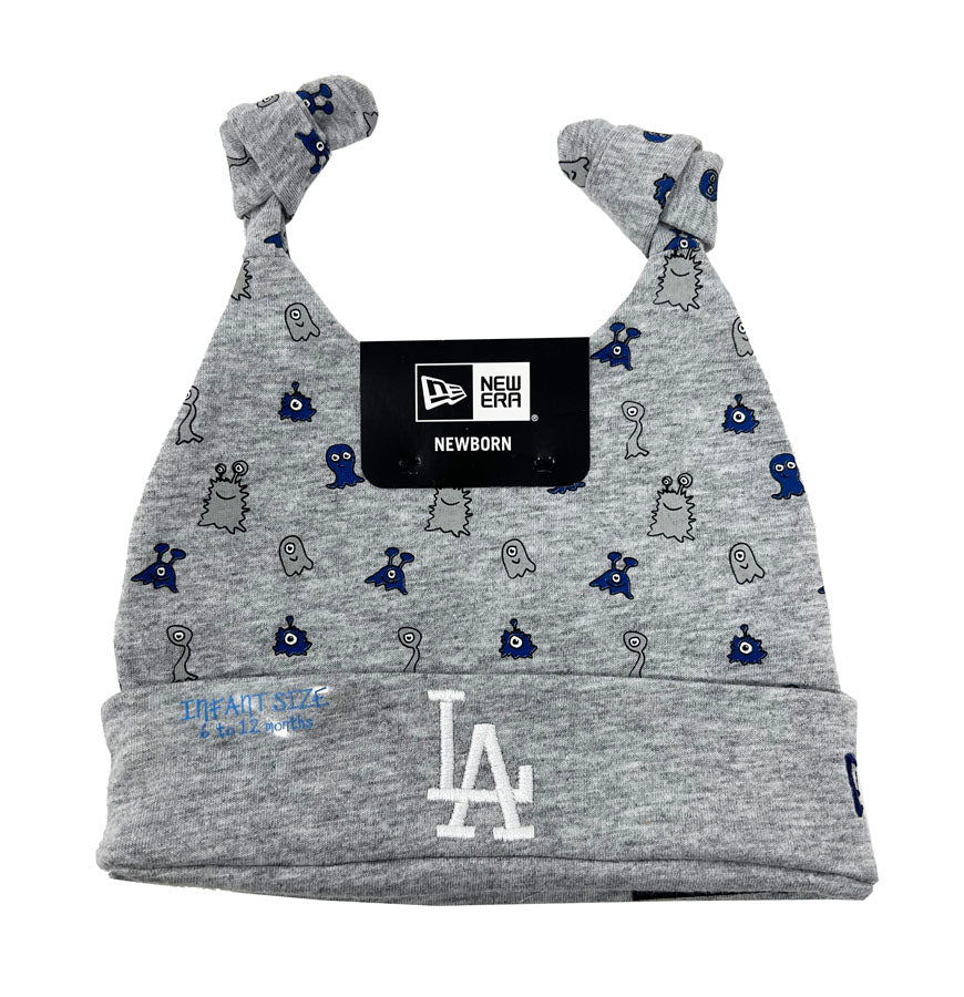 Los Angeles Dodgers New Era MLB 2022 Cuffed Knit Beanie Hat Gray/Royal –  Capland