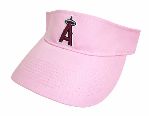 Anaheim Angels Adjustable Velcro Visor Pink