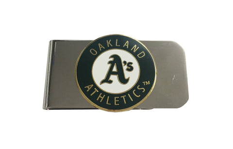 Oakland Athletics Steel Logo Money Clip