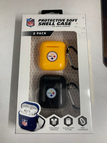 Pittsburgh Steelers 2pk AirPods Case Cover