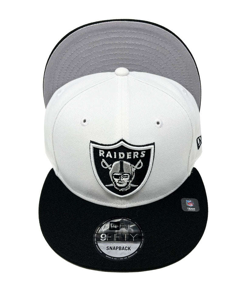 Raiders white snapback Clearance