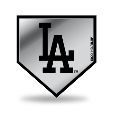 Los Angeles Dodgers Antique Nickel Auto Emblem