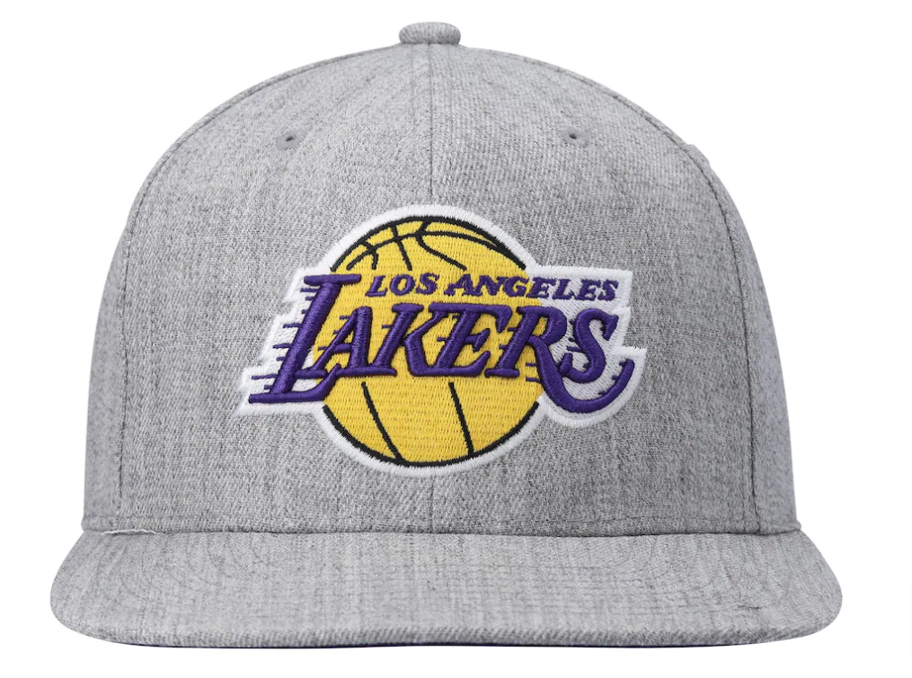 Los Angeles Clippers Heather Grey Team Snapback Hat
