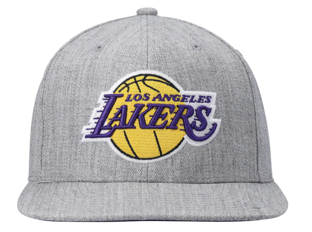 BRAND NEW Los Angeles Lakers Snapback Hat Mitchell and Ness 