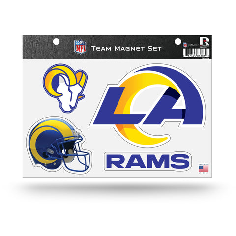 Los Angeles Rams 4 Piece Team Magnet Set