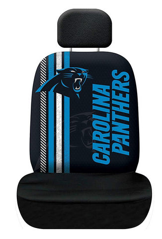 Carolina Panthers Auto Rally Seat Cover One Size Universal Fit